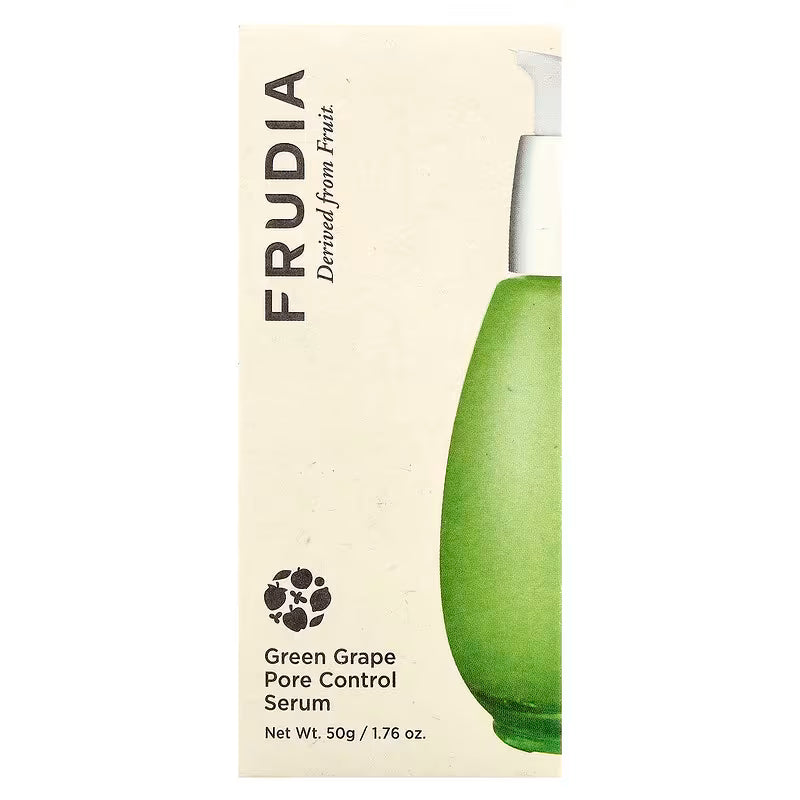Frudia – סרום ענבים ירוקים לטיפול ממוקד בנקבוביות, 50 גרם של טוהר לעור שלך