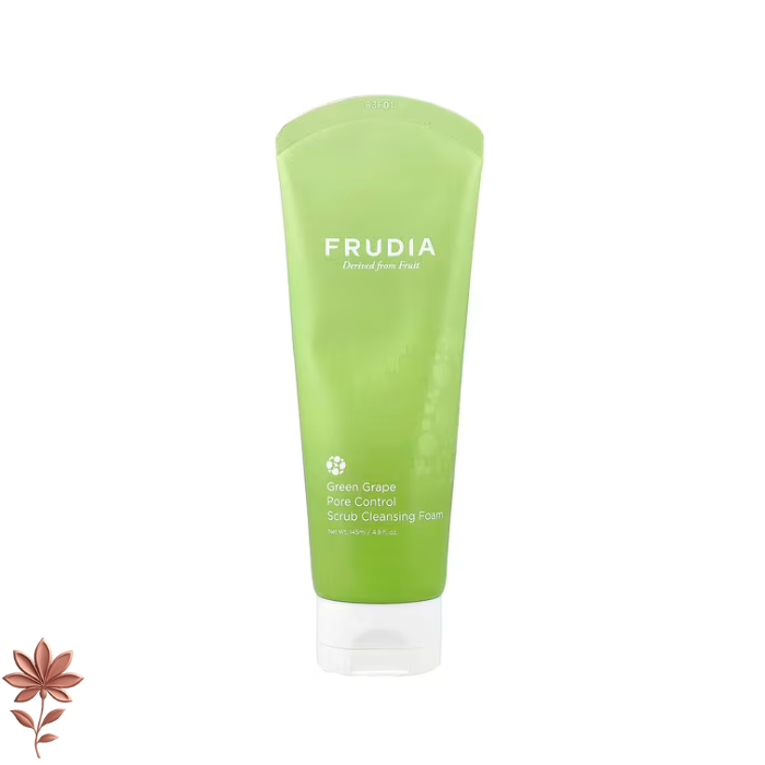 Frudia – קצף פילינג לניקוי נקבוביות עם ענבים ירוקים, 145 מ"ל של ניקוי עמוק ורענן