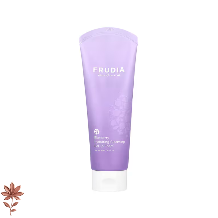 Frudia – ג'ל לניקוי ולהזנה עם אוכמניות, הופך לקצף מרענן, 145 מ"ל של לחות וניקיון