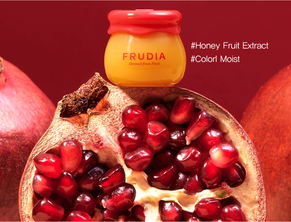 FRUDIA – שפתון טיפולי 3 ב-1 עם רימון ודבש